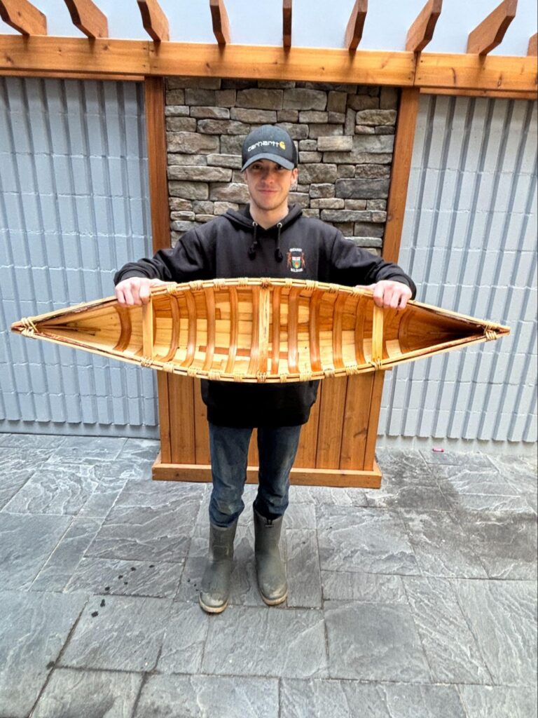 Birch bark canoe 2026